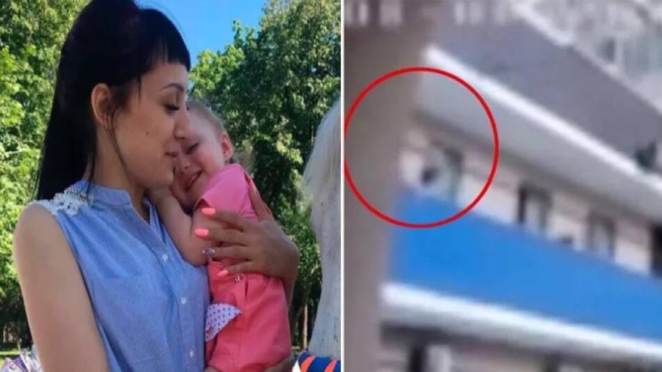 Mujer colgó a su hija del balcón porque lloraba.