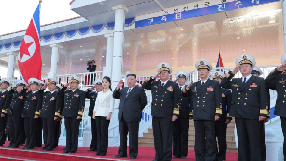 Kim Jong-un líder de Corea del Norte.