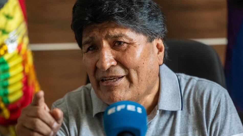 Evo Morales.