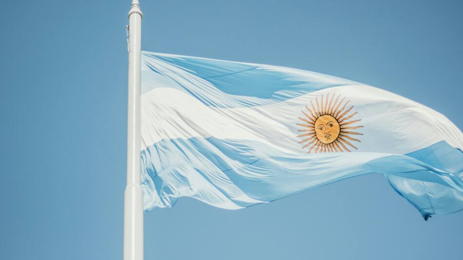 Bandera de Argentina. Foto: Unsplash.