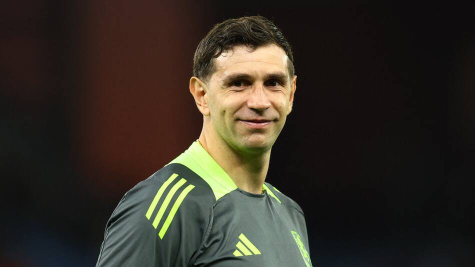 Emiliano "Dibu" Martínez. Foto: Reuters/Andrew Boyers