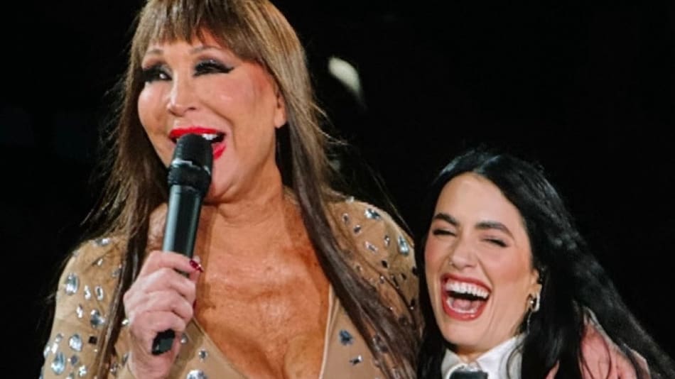 Moria Casán y Lali Espósito. Foto: X @yamidirtysoul