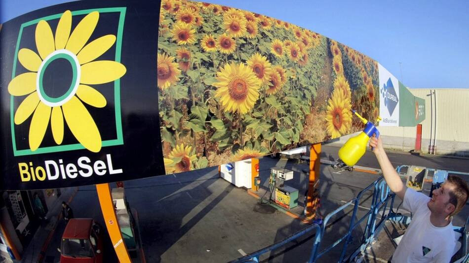Biocombustibles; diesel. Foto: EFE.