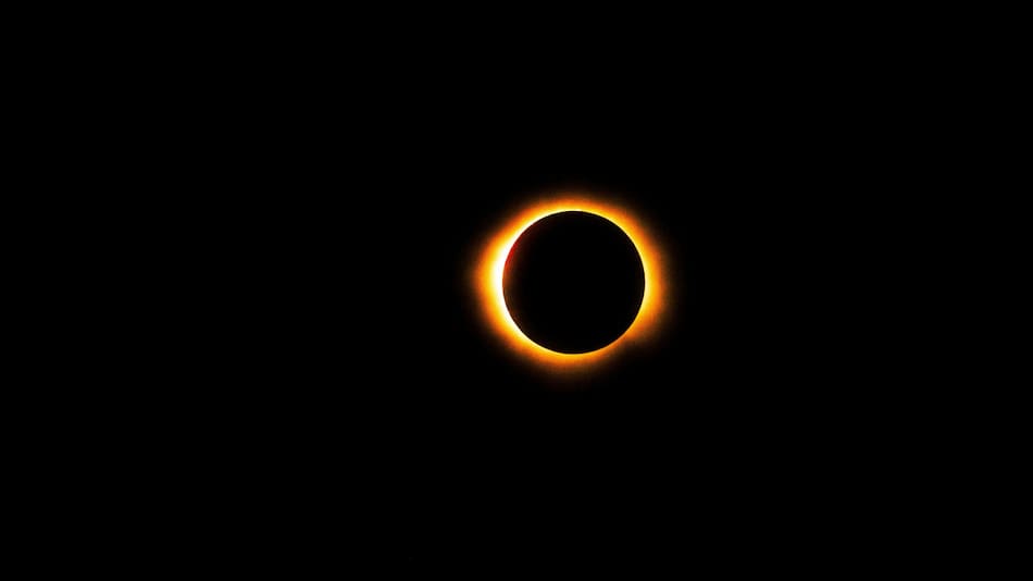 Eclipse total de sol. Foto: Pexels.