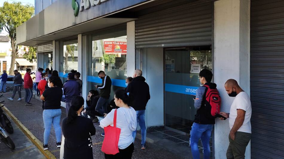 Las oficinas de ANSES.