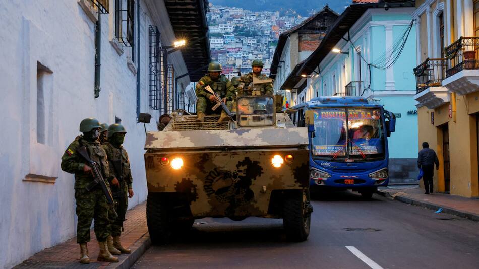 Violencia en Ecuador. Foto: Reuters