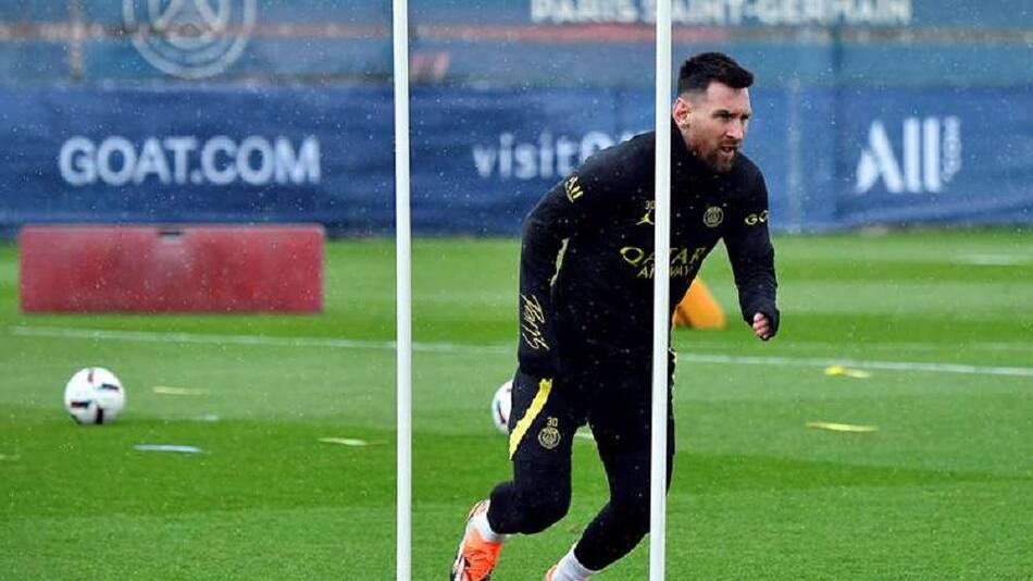 Lionel Messi, PSG, fútbol francés, entrenamiento, NA