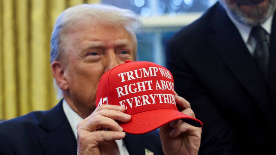 "Trump estaba en lo cierto sobre todo". Foto: Reuters/Evelyn Hockstein