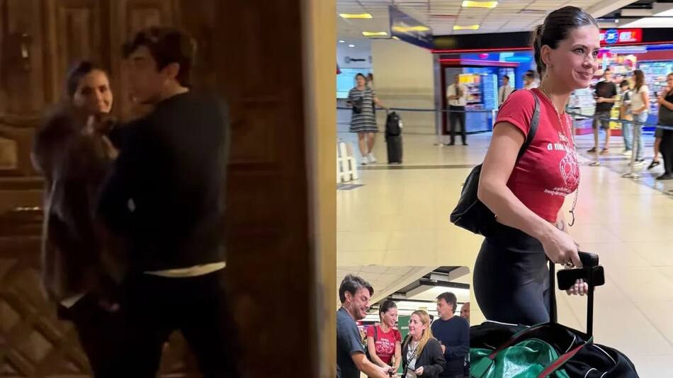 El regreso de la "China" Suárez a Argentina tras su encuentro con Colapinto. Foto: NA.