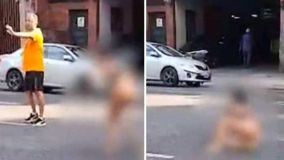 Una mujer se lanzó semidesnuda de un primer piso de Palermo. Foto: NA.