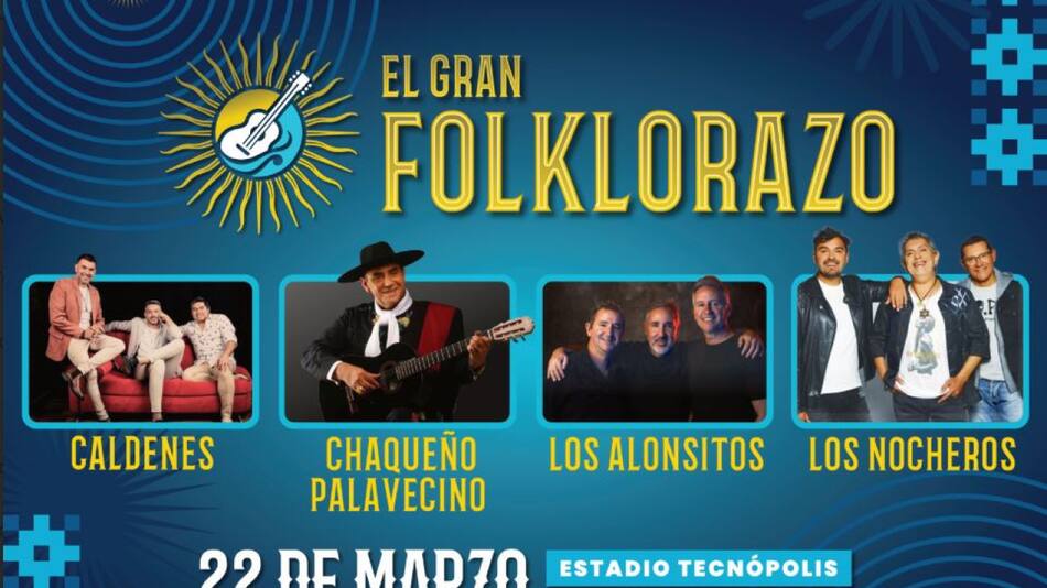 El Gran Folklorazo Buenos Aires. Foto: Prensa