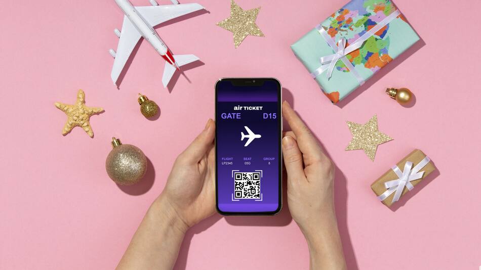 ¿Viajar con el celular encendido es riesgoso? Foto: Freepik.