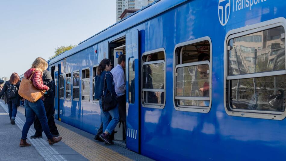 Se duplicó la frecuencia de la Línea del Tren Sarmiento. Foto: Trenes Argentinos.