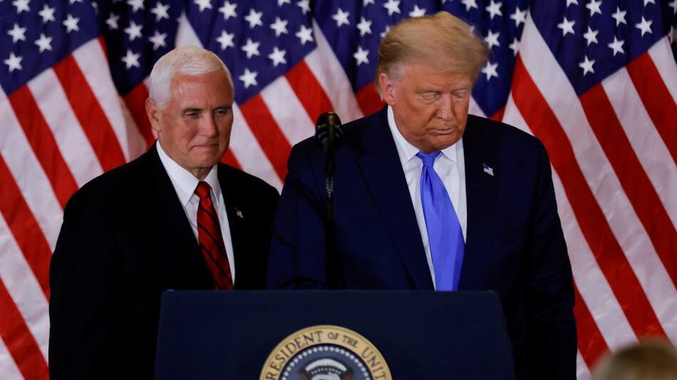 Mike Pence y Donald Trump. Foto: Reuters.