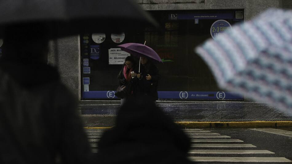 Clima, lluvias, tormentas. Foto: NA.