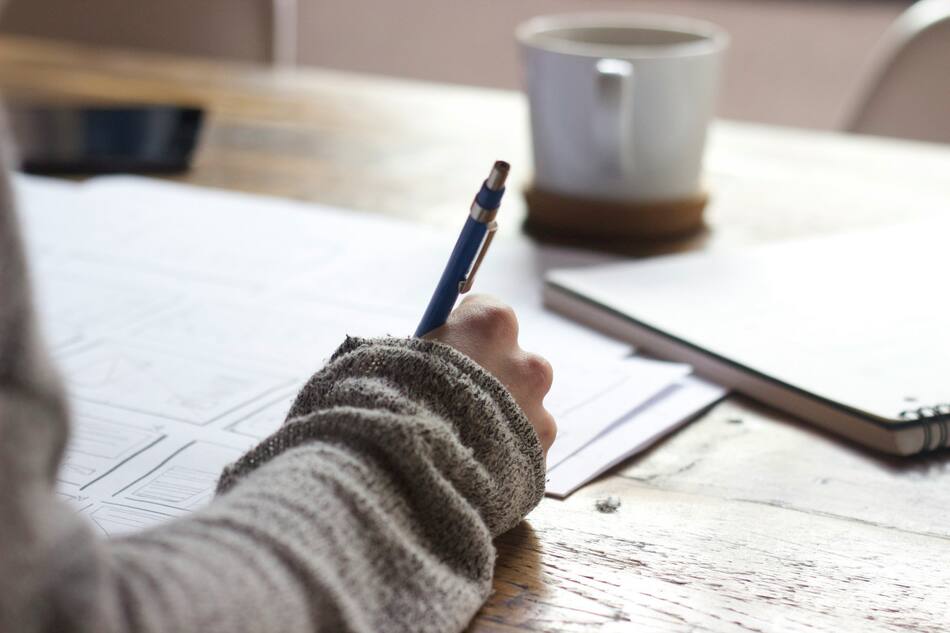 Escribir, cuaderno. Foto: Unsplash