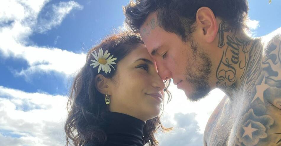 Melody Luz y Alex Caniggia. Foto: Instagram/melodyluz