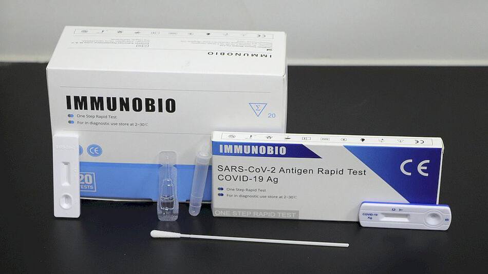 Autotest de coronavirus, foto NA