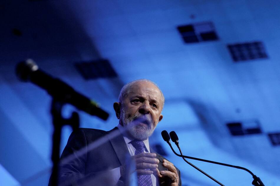 Lula da Silva, presidente de Brasil. Foto: Reuters.