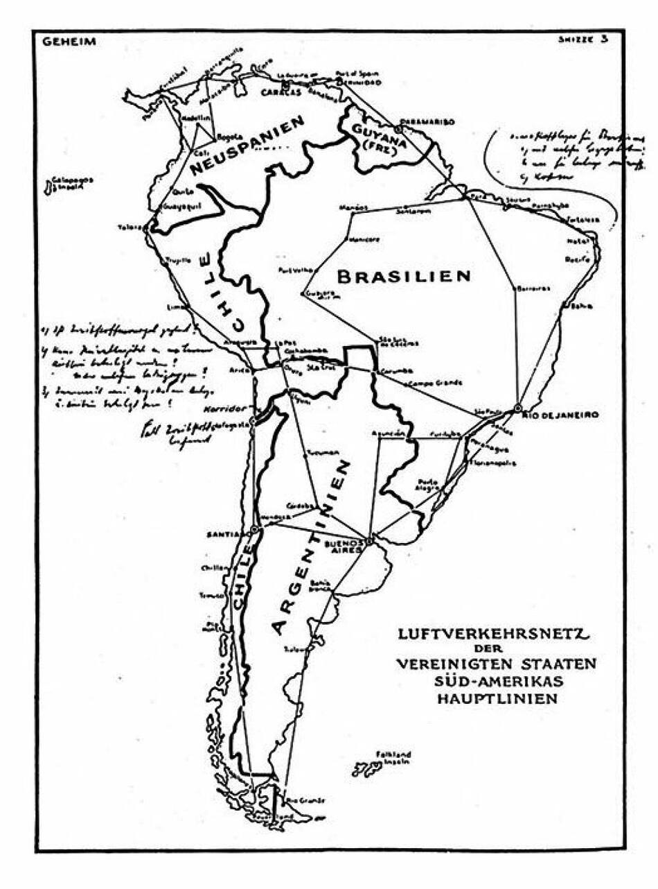 El Plan nazi para dominar la Patagonia y toda Sudamérica