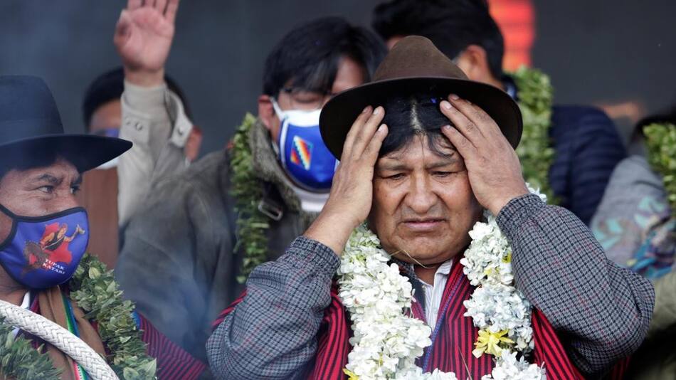 Evo Morales, Reuters.