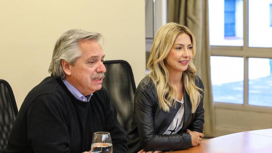 Alberto Fernández y Fabiola Yáñez, NA