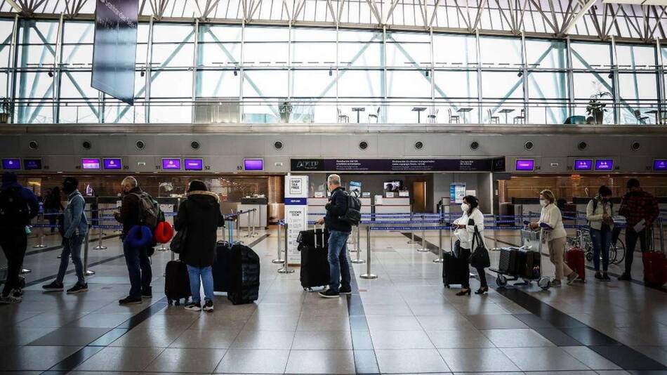Reformas en el Aeropuerto de Ezeiza. Foto: EFE.