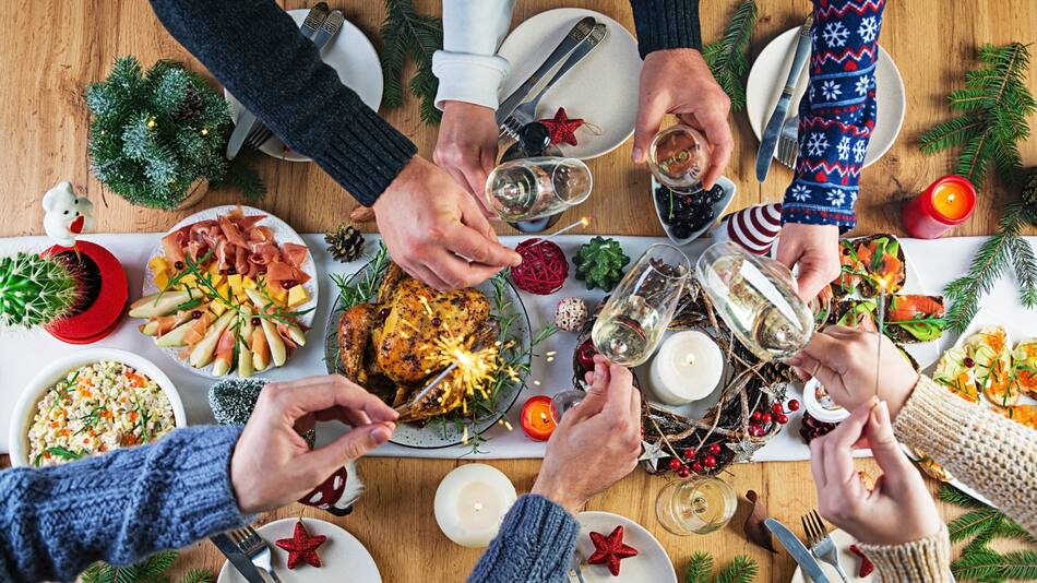 Consejos prácticos para disfrutar de unas fiestas saludables junto a tus seres queridos. Foto Unsplash