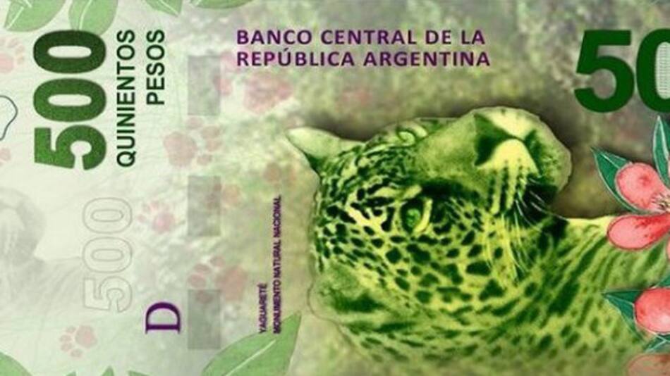 Billete de 500 pesos