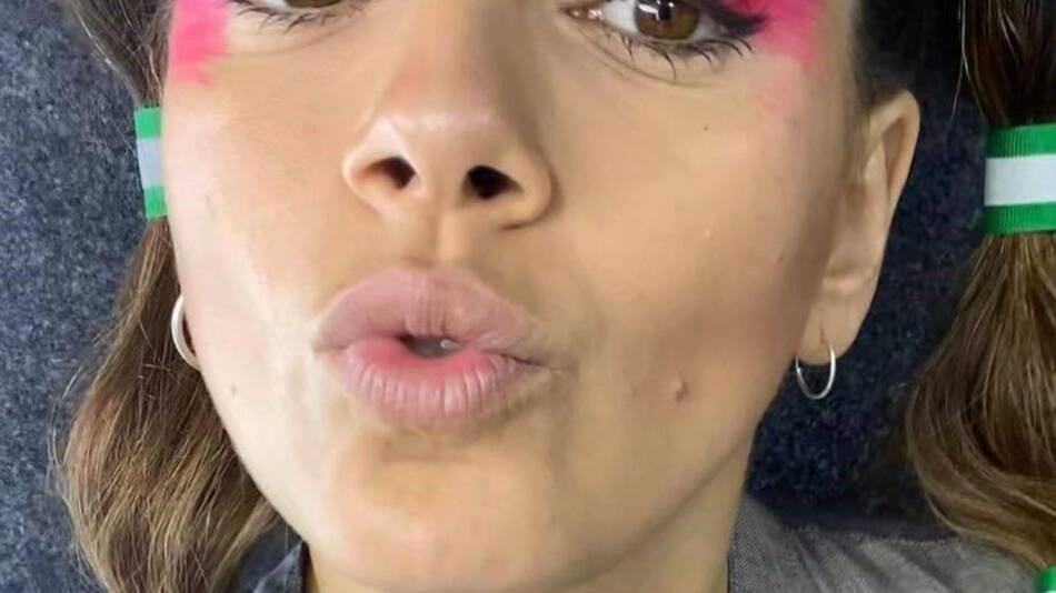 Natalie Peréz recordó cuanto duró el beso más largo que dio