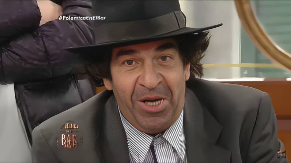 Miguel Ángel Rodríguez como "Minguito". Foto: Captura de pantalla YouTube / Polémica en el bar.