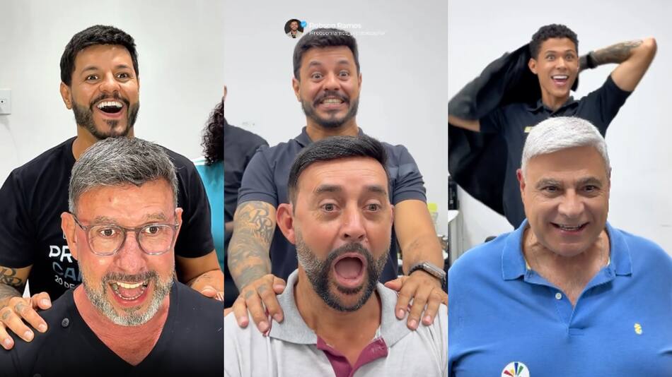 La barbería viral de Brasil por sus implantes capilares.