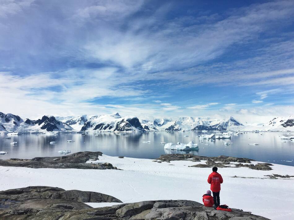Glaciares e la Antártida. Foto: Unsplash.