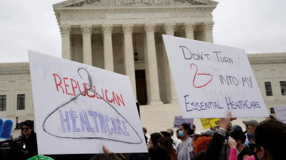 Marcha a favor del aborto en EEUU. Foto: Reuters.