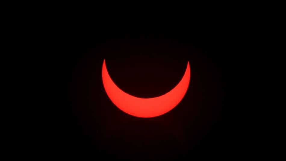 Eclipse solar. Fuente: EFE