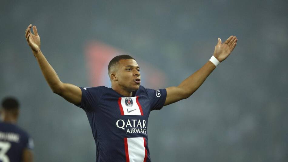 Mbappé, PSG. Foto: EFE