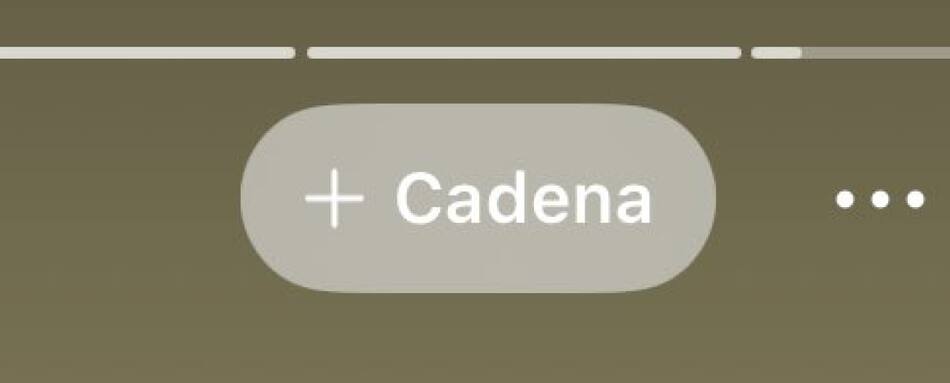"Cadena", la nueva función que implementó Instagram y que funciona como un "hilo" de X. Foto: X.