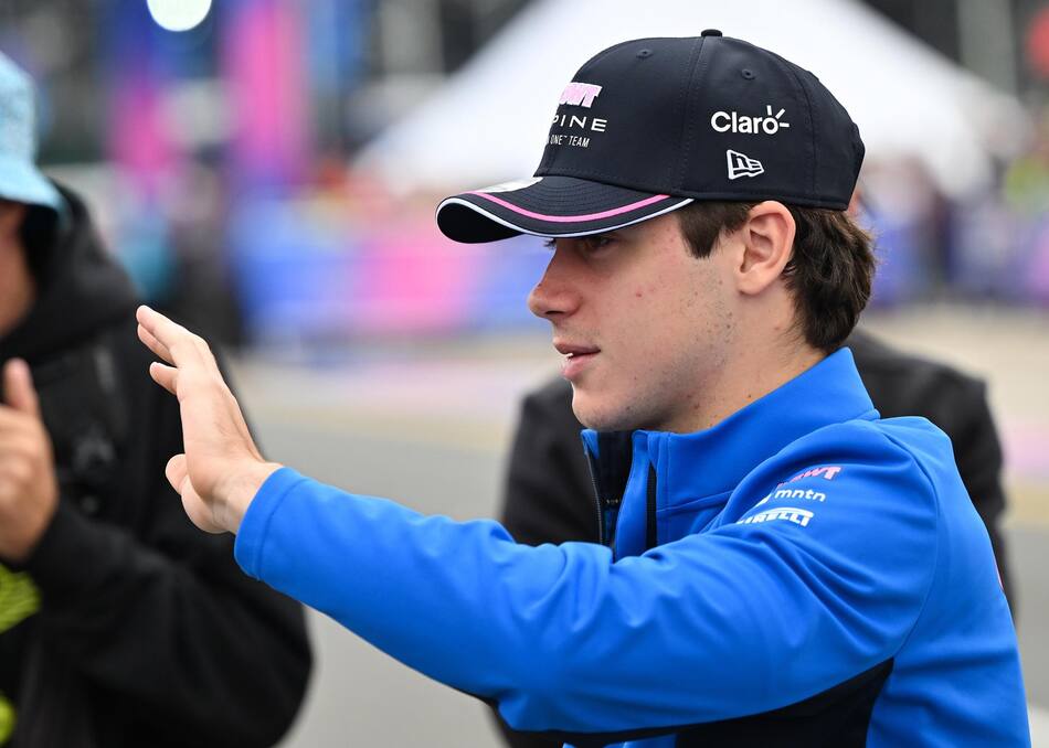 Franco Colapinto en el Gran Premio de Gran Bretaña.