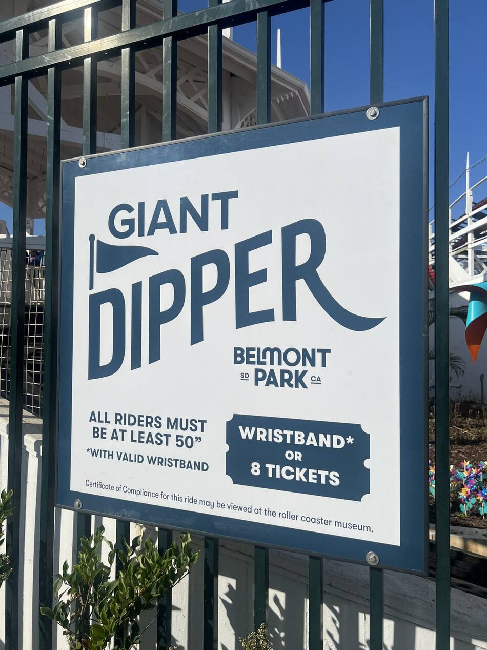 Giant Dipper se encuentra en Belmont Park. Foto: redes sociales.