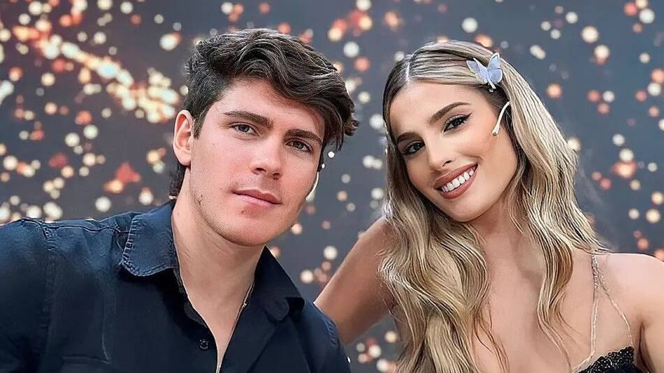 Marcos Ginocchio y Julieta Poggio. Foto: Instagram.