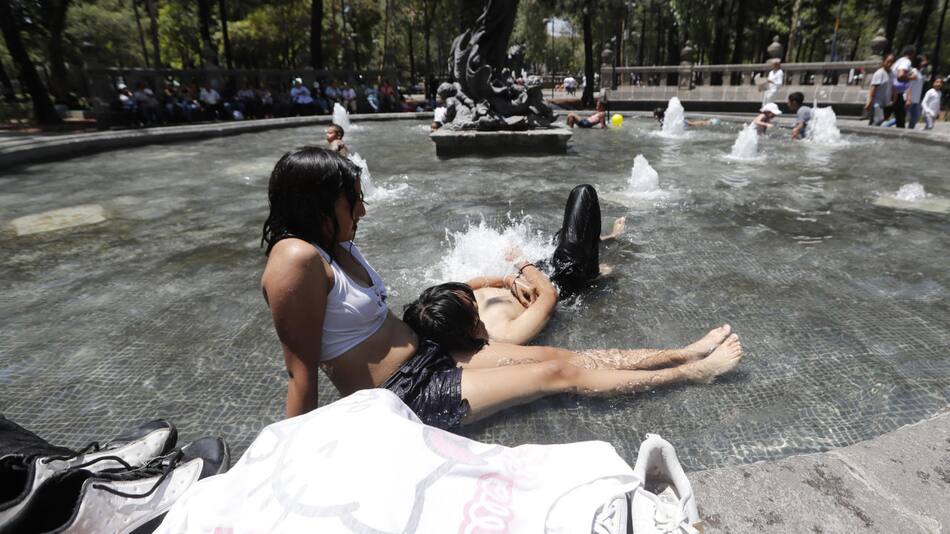 Ola de calor. Foto: EFE.