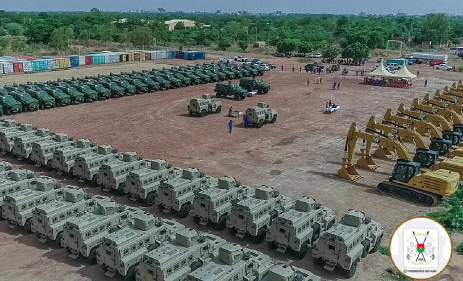 Ejército de Burkina Faso. Foto: Gobierno de Burkina Faso