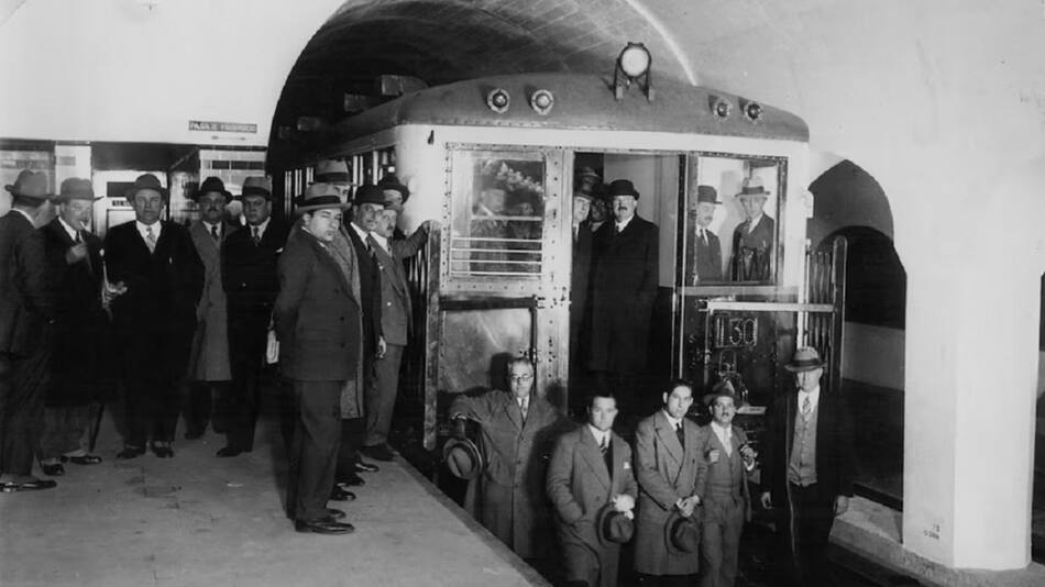 Inauguración del la Línea A, un hito en Sudamérica