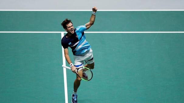 Davis: Pella superó a Carreño Busta en una batalla épica y le dio el primer punto a Argentina