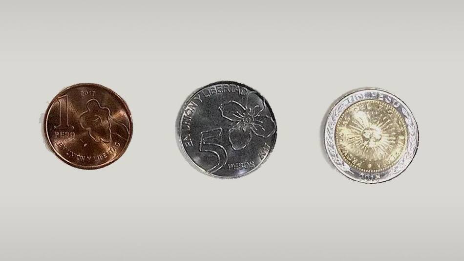Nuevas monedas argentinas
