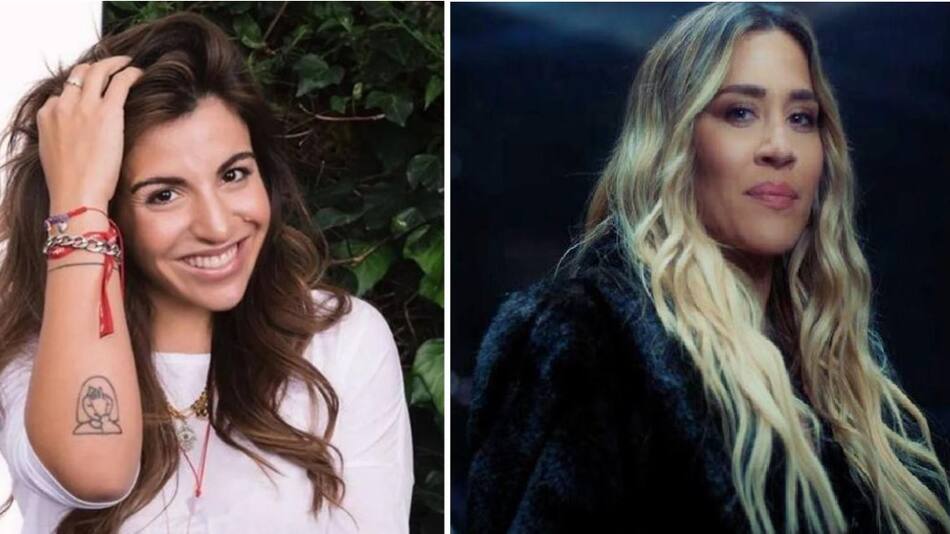 Gianinna Maradona y Jimena Barón. Foto: Captura.