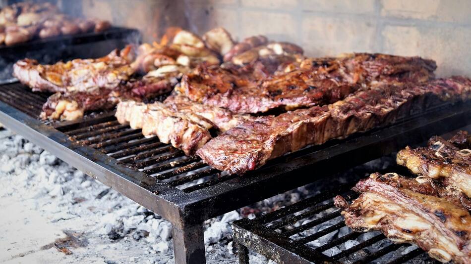 Asado, un clásico de Argentina.